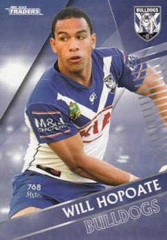 2018 ESP Traders #024 Will Hopoate Front